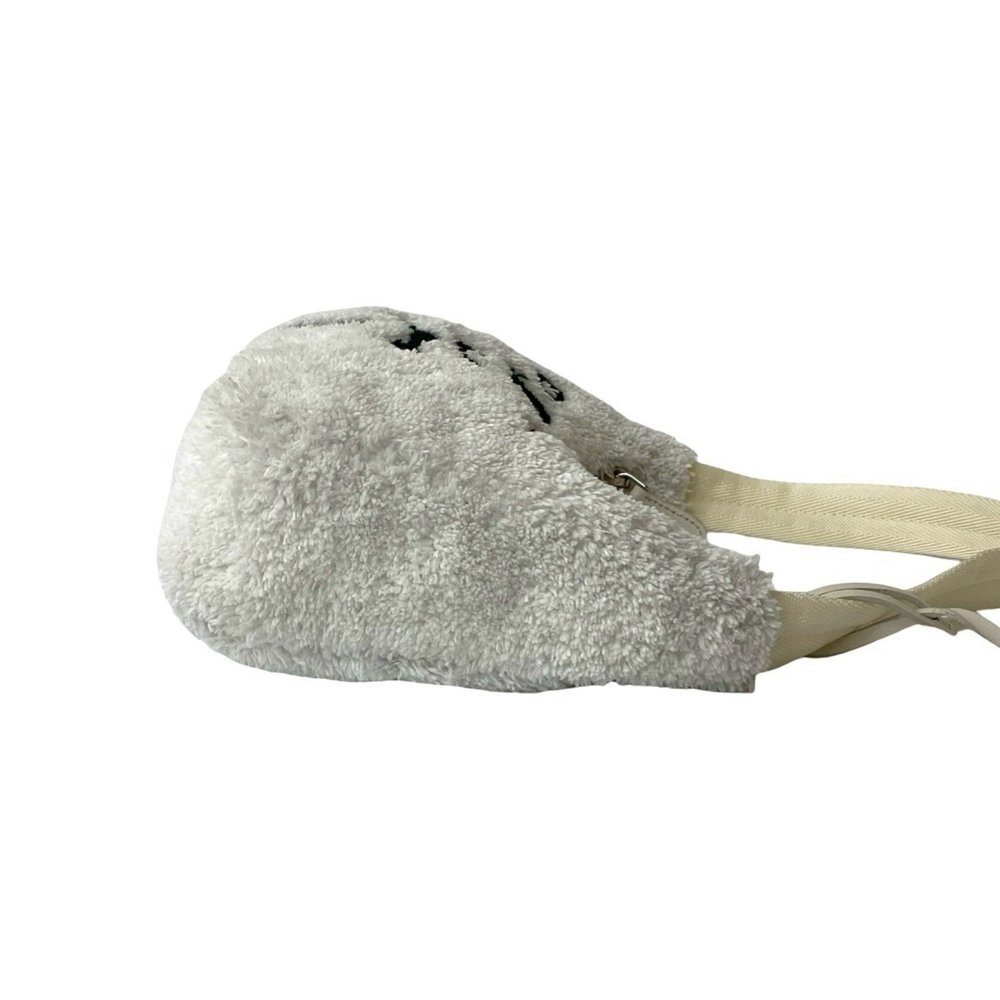 Prada Terry Mini Triangle Logo Hardware Pile Hand… - image 6